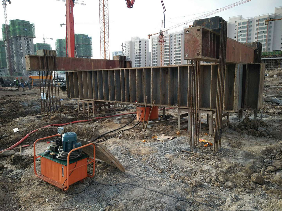 地基基礎和主體結構工程檢測現場